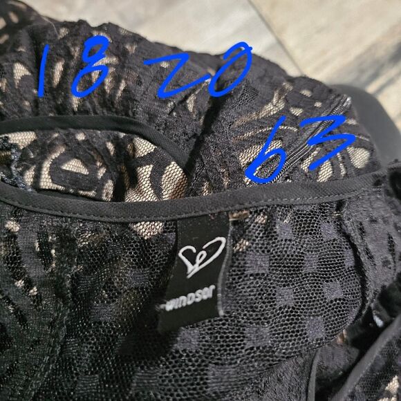 Y2K 2000s grunge windsor lace backless maxi formal dress - Picture 4 of 5